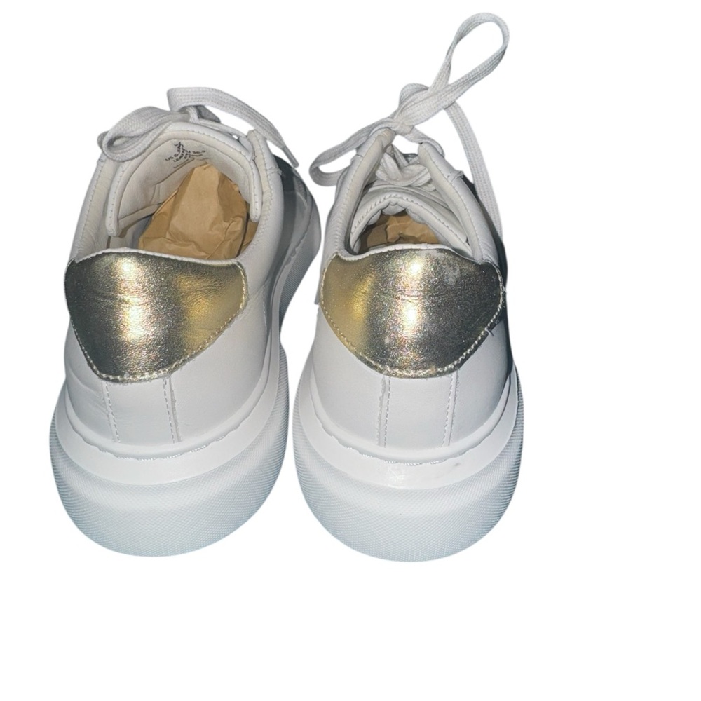 Bruno Magli Kali Leather Platform Sneaker US 6.5 - Picture 5 of 8